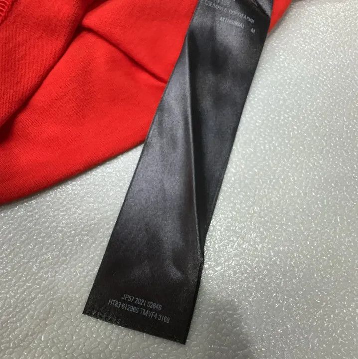Balenciaga Balenciaga SS22 Logo Print Red Short Sleeve T-Shirt Size US M / EU 48-50 / 2 - 5 Thumbnail