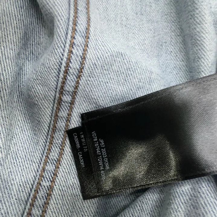Balenciaga Balenciaga SS24 Blue Denim Jacket for All Size US L / EU 52-54 / 3 - 5 Thumbnail