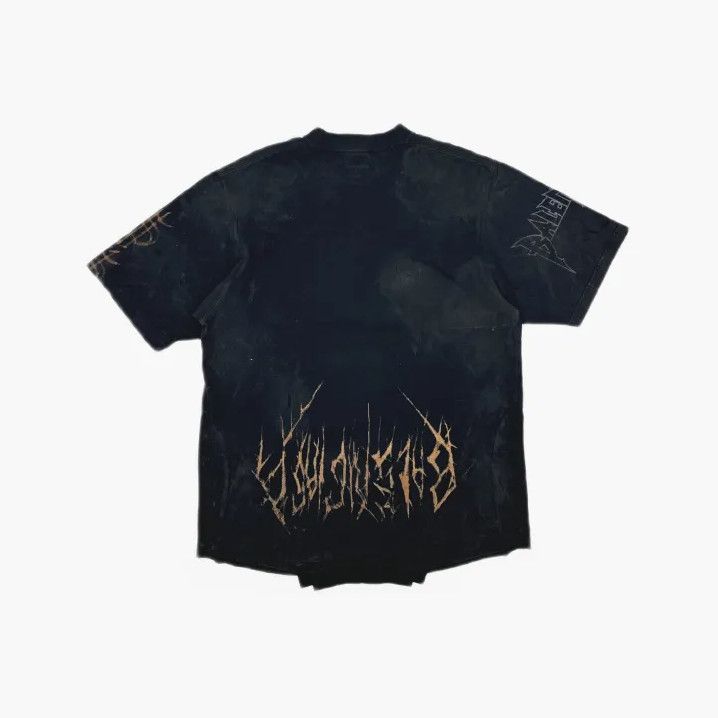 Balenciaga Balenciaga Black Graphic Short Sleeve T-Shirt Size US M / EU 48-50 / 2 - 3 Thumbnail