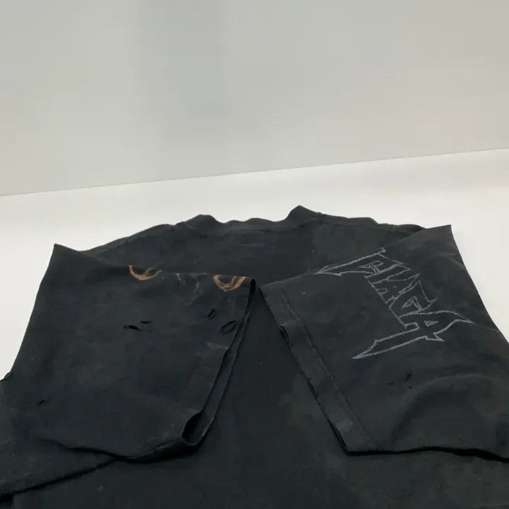 Balenciaga Balenciaga Black Graphic Short Sleeve T-Shirt Size US M / EU 48-50 / 2 - 12 Thumbnail