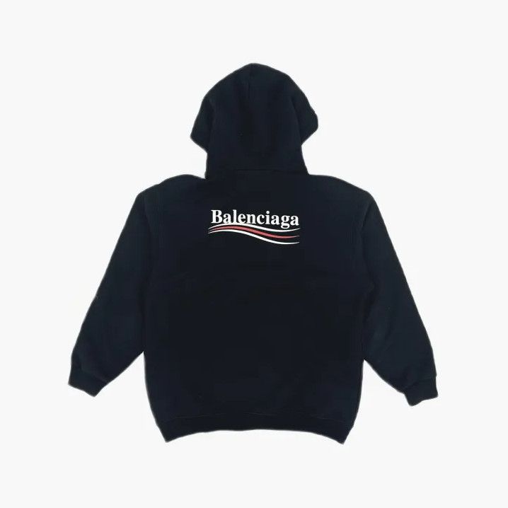 Balenciaga Balenciaga Political Campaign Logo Hoodie Black Size US XS / EU 42 / 0 - 3 Thumbnail