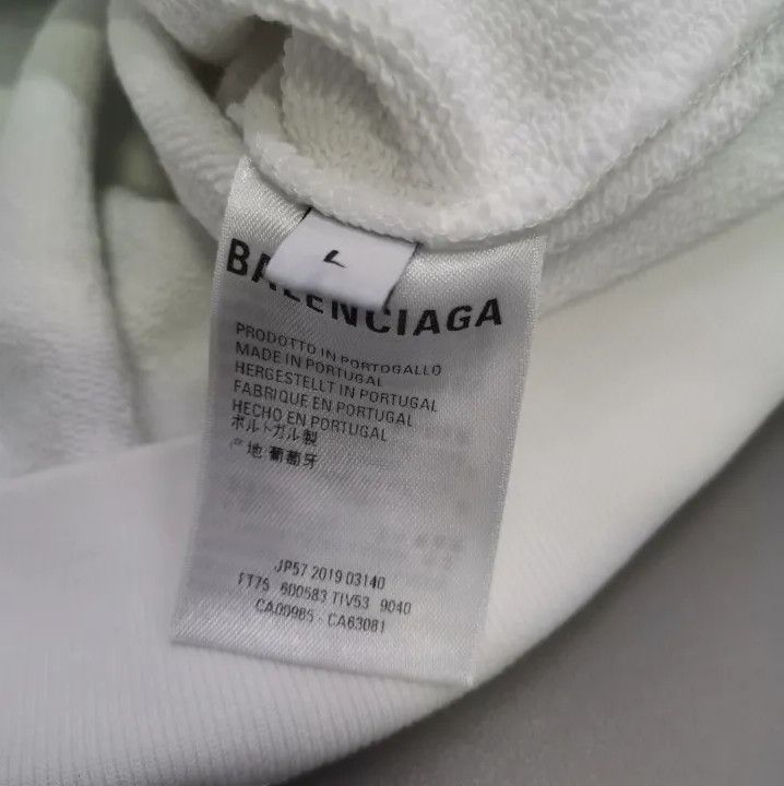 Balenciaga Balenciaga Political Campaign Logo Hooded Sweatshirt Size US L / EU 52-54 / 3 - 3 Thumbnail