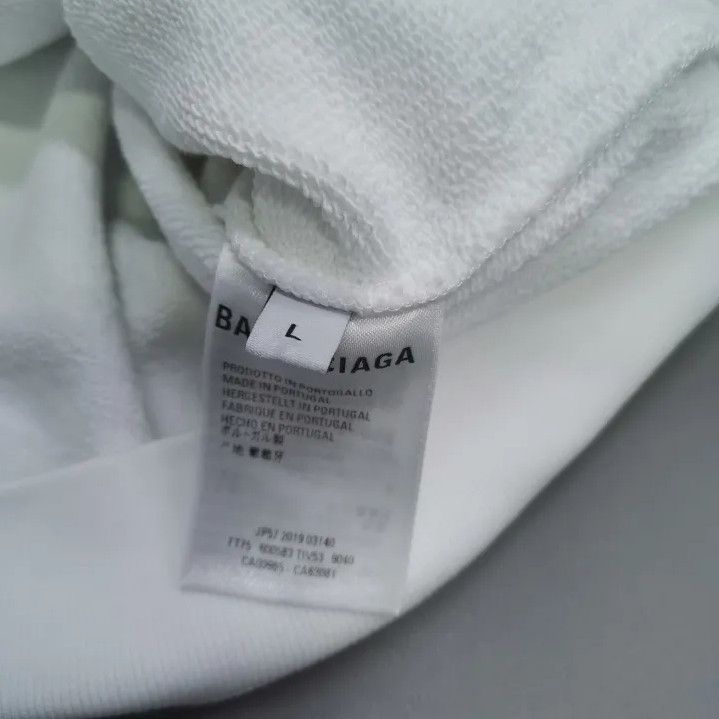 Balenciaga Balenciaga Political Campaign Logo Hooded Sweatshirt Size US L / EU 52-54 / 3 - 2 Thumbnail