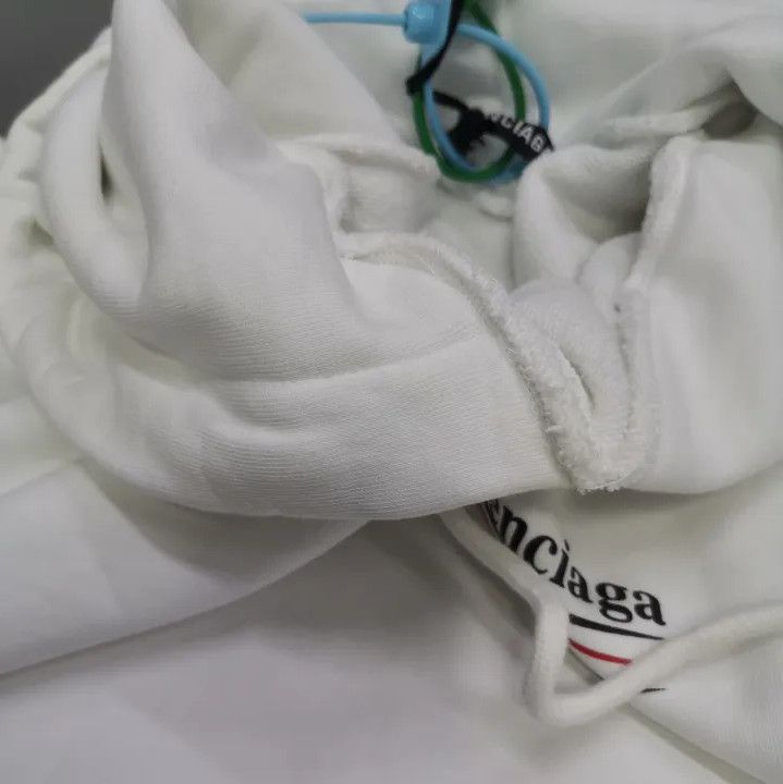 Balenciaga Balenciaga Political Campaign Logo Hooded Sweatshirt Size US L / EU 52-54 / 3 - 6 Thumbnail