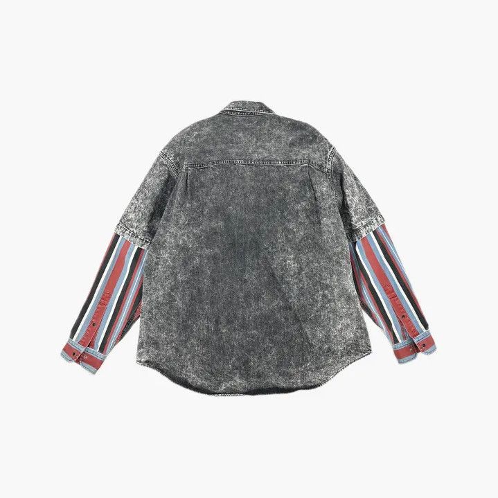 Balenciaga Balenciaga Casual Fashion Hybrid Shirt Jacket Size US M / EU 48-50 / 2 - 3 Thumbnail