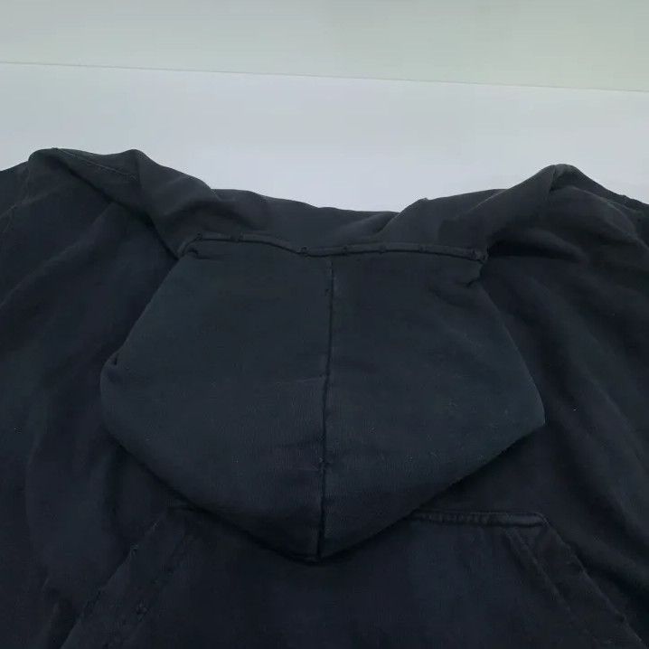 Balenciaga Balenciaga FW23 Letter Print Distressed Hoodie Size US M / EU 48-50 / 2 - 7 Thumbnail