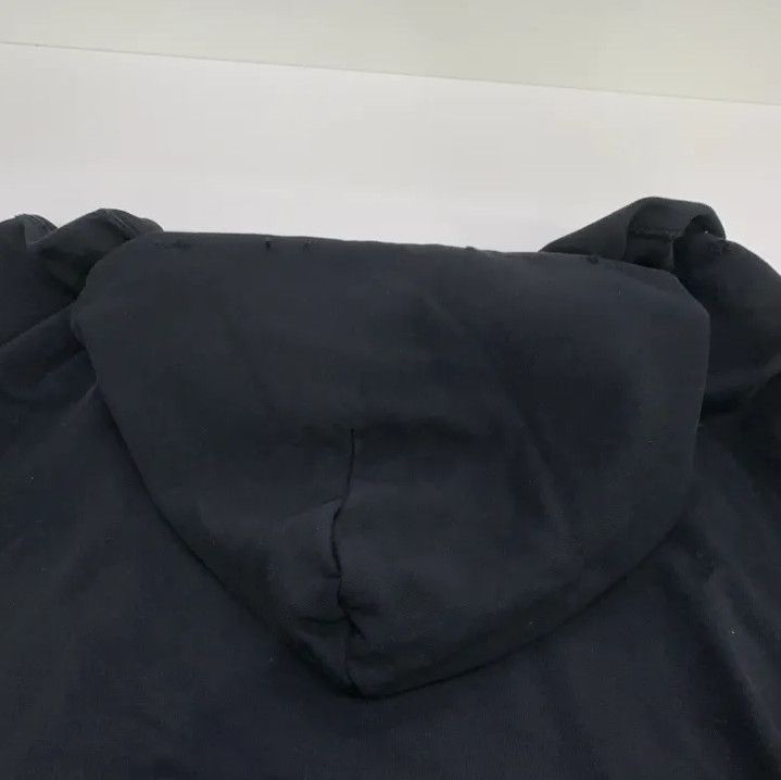 Balenciaga Balenciaga FW23 Letter Print Distressed Hoodie Size US M / EU 48-50 / 2 - 9 Thumbnail