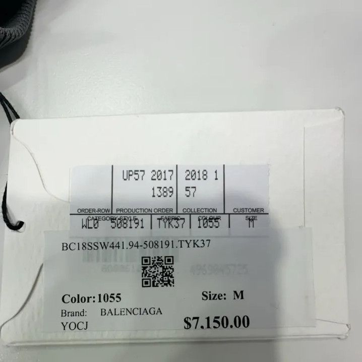 Balenciaga Balenciaga Men's Hooded Sweatshirt with Paris Print Size US M / EU 48-50 / 2 - 6 Thumbnail