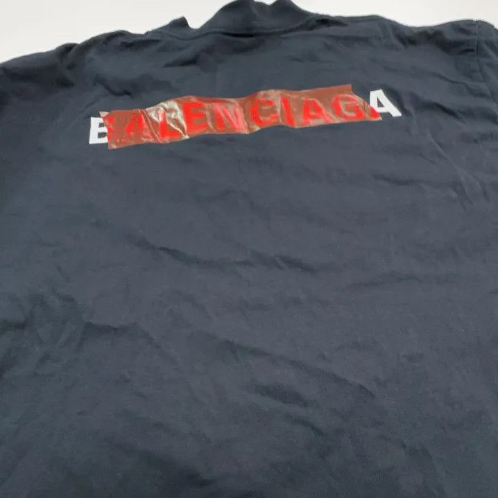 Balenciaga Balenciaga Back FW25 Logo T-Shirt for Men Size US S / EU 44-46 / 1 - 4 Thumbnail