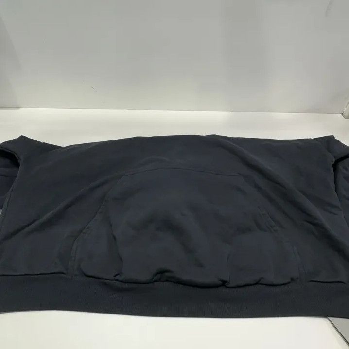 Balenciaga Balenciaga Black Logo Embroidered Hoodie Size US M / EU 48-50 / 2 - 9 Thumbnail