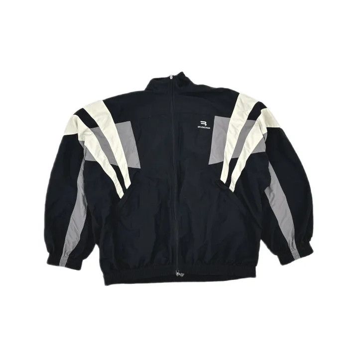 Balenciaga Balenciaga Colorblock Zip-Up Long Sleeve Jacket for Men Size US L / EU 52-54 / 3 - 2 Thumbnail