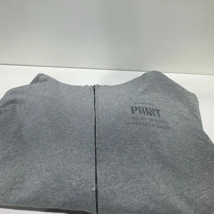Balenciaga Balenciaga FW23 Gray Letter Print Hoodie Size US L / EU 52-54 / 3 - 11 Thumbnail