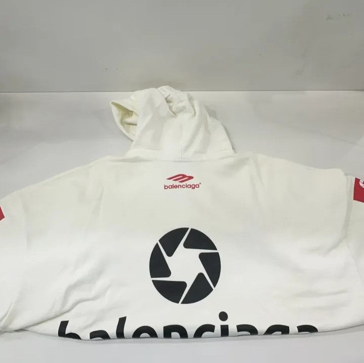 Balenciaga Balenciaga FW23 Logo Print Hoodie for All Size US M / EU 48-50 / 2 - 12 Thumbnail