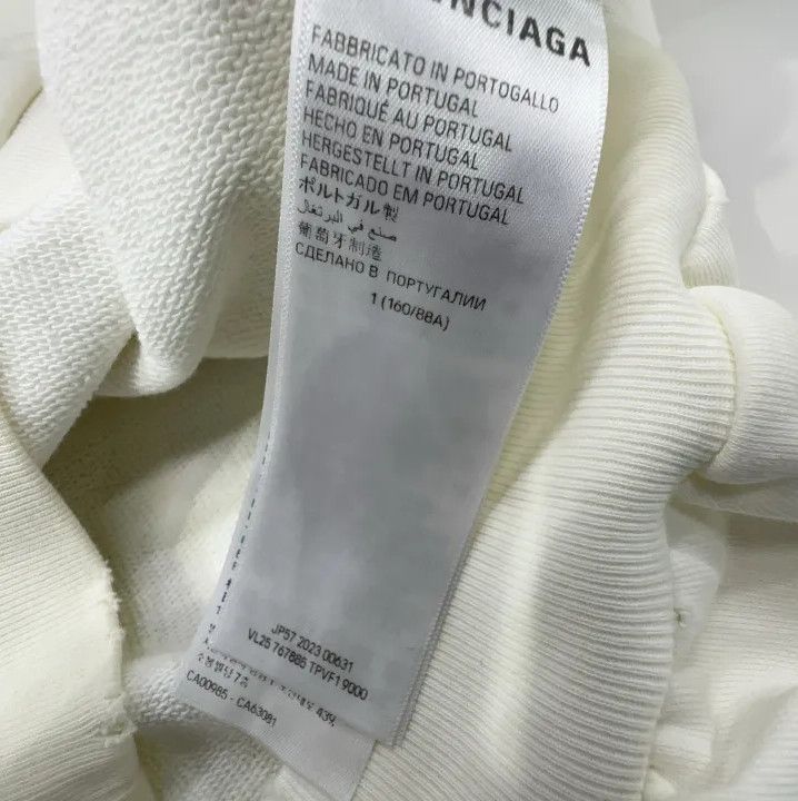 Balenciaga Balenciaga FW23 Logo Print Hoodie for All Size US M / EU 48-50 / 2 - 4 Thumbnail