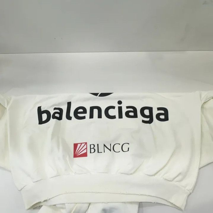 Balenciaga Balenciaga FW23 Logo Print Hoodie for All Size US M / EU 48-50 / 2 - 13 Thumbnail