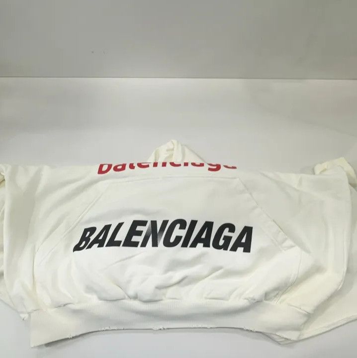 Balenciaga Balenciaga FW23 Logo Print Hoodie for All Size US M / EU 48-50 / 2 - 15 Thumbnail