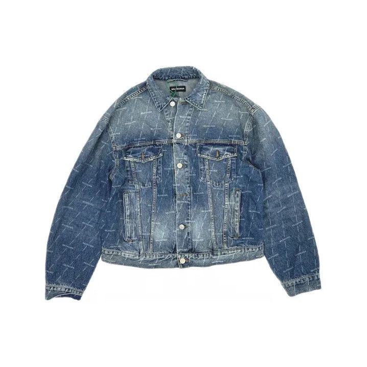 Balenciaga Balenciaga Pocket Denim Jacket for Men Size US L / EU 52-54 / 3 - 2 Thumbnail