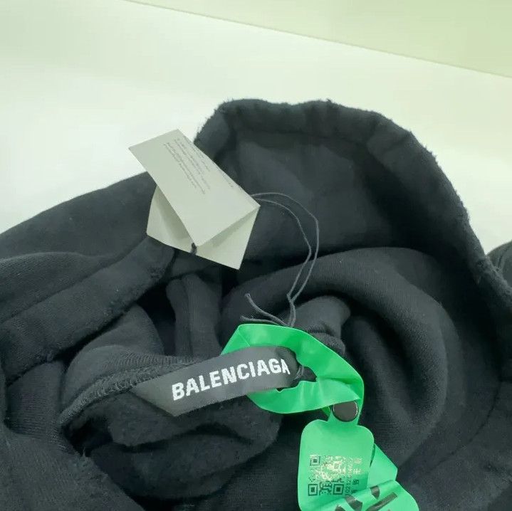 Balenciaga Balenciaga "My Name Is Demna" Vintage Black Hoodie Size US M / EU 48-50 / 2 - 5 Thumbnail