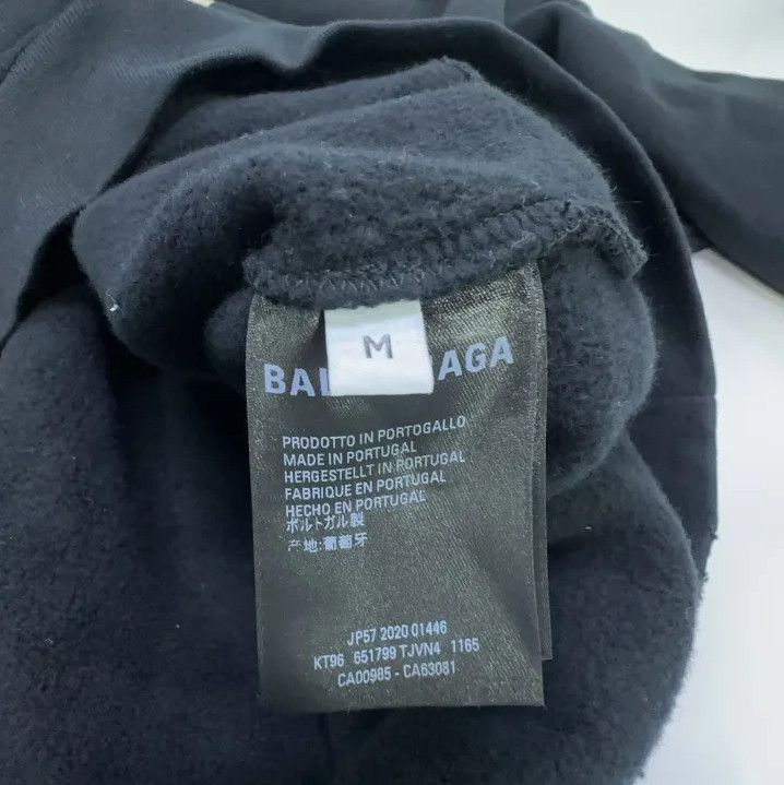 Balenciaga Balenciaga "My Name Is Demna" Vintage Black Hoodie Size US M / EU 48-50 / 2 - 4 Thumbnail