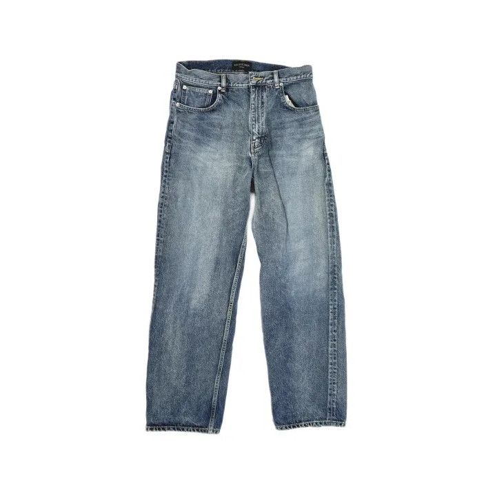 Balenciaga Balenciaga FW23 Washed Effect Loose Jeans Size US 27 - 2 Thumbnail