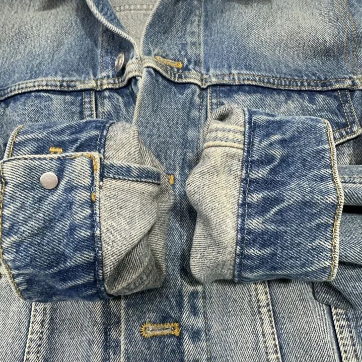Balenciaga Balenciaga Casual Fashion Solid Color Denim Jacket Size US L / EU 52-54 / 3 - 8 Thumbnail