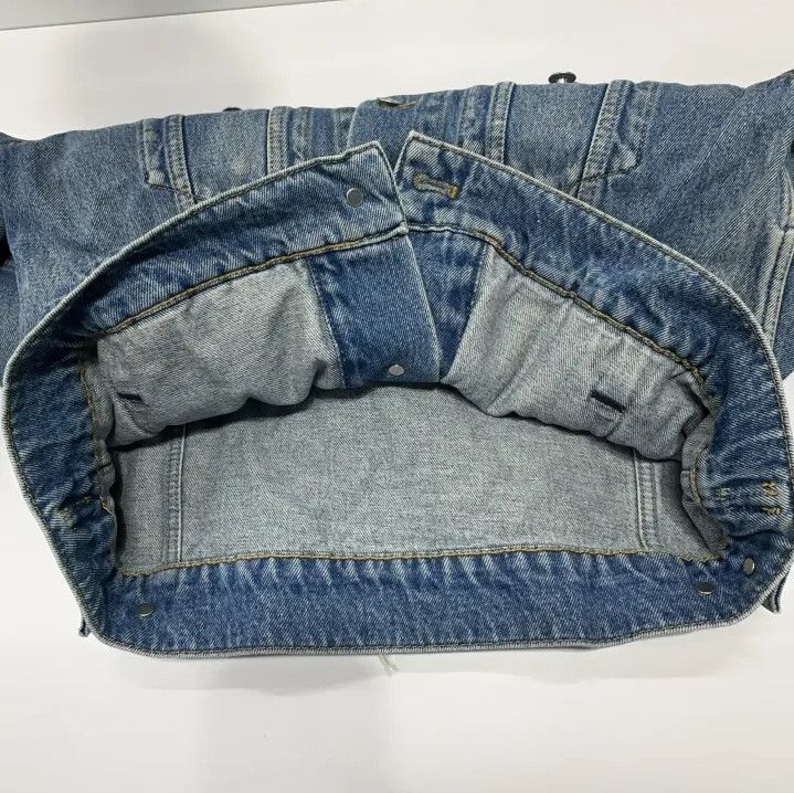 Balenciaga Balenciaga Casual Fashion Solid Color Denim Jacket Size US L / EU 52-54 / 3 - 11 Thumbnail
