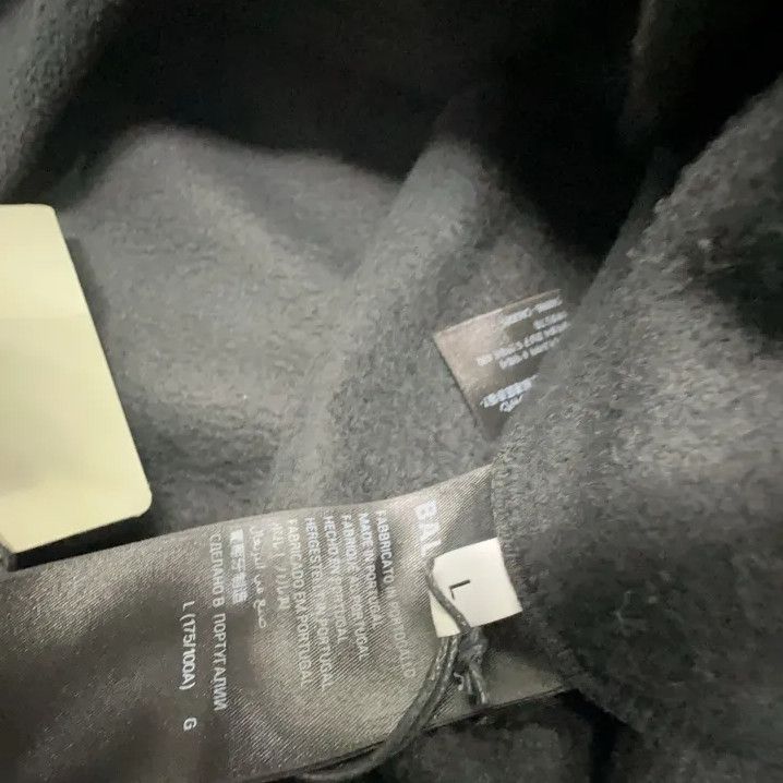 Balenciaga Balenciaga Black Logo Embroidered Oversized Sweatshirt Size US L / EU 52-54 / 3 - 4 Thumbnail