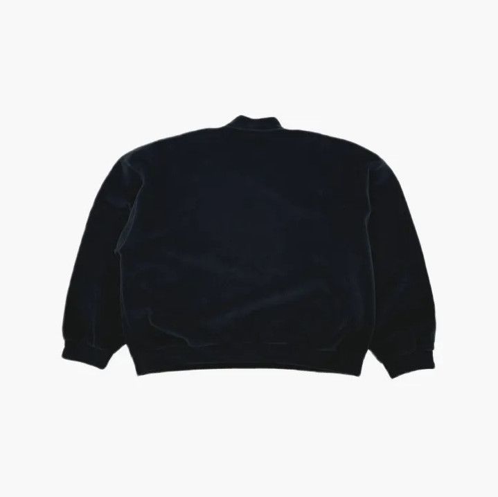 Balenciaga Balenciaga Black Logo Embroidered Oversized Sweatshirt Size US L / EU 52-54 / 3 - 3 Thumbnail
