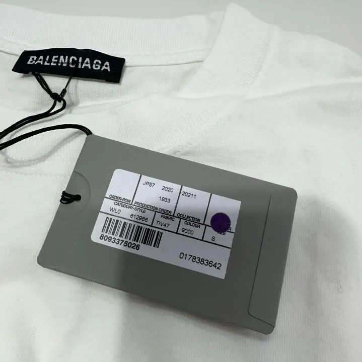 Balenciaga Balenciaga Graphic Logo Short Sleeve T-shirt for Men Size US S / EU 44-46 / 1 - 6 Thumbnail