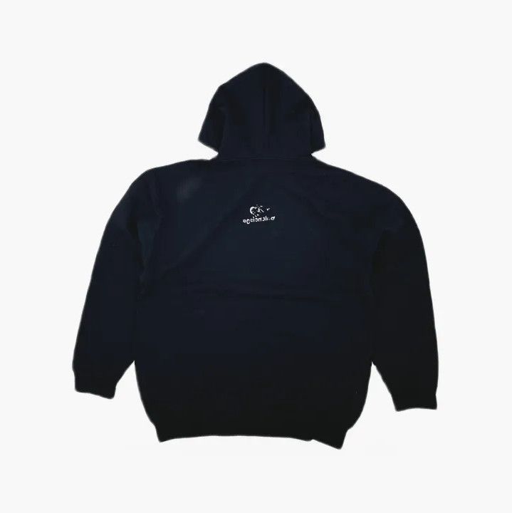 Balenciaga Balenciaga Black SS23 Logo Print Hooded Sweatshirt Size US XS / EU 42 / 0 - 3 Thumbnail