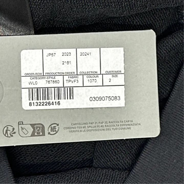 Balenciaga Balenciaga Men's Black Graphic Sweatshirt Size US L / EU 52-54 / 3 - 5 Thumbnail