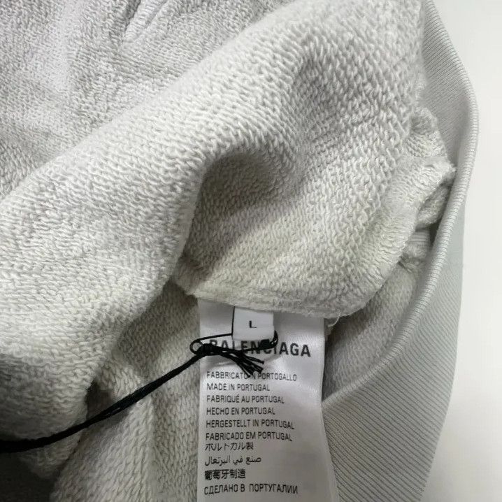 Balenciaga Balenciaga Logo Hooded Zip Sweatshirt Size US L / EU 52-54 / 3 - 2 Thumbnail