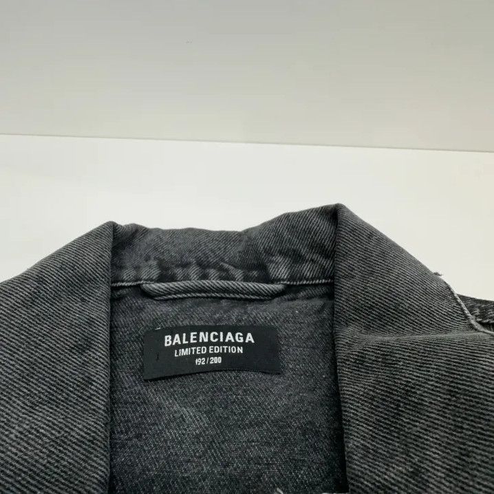 Balenciaga Balenciaga x FORTNITE Black Denim Jacket Size US L / EU 52-54 / 3 - 4 Thumbnail