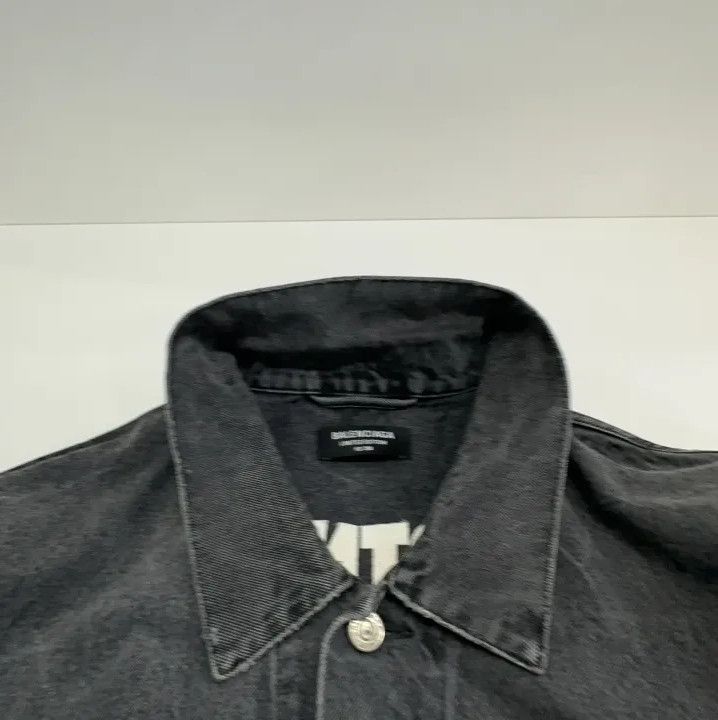 Balenciaga Balenciaga x FORTNITE Black Denim Jacket Size US L / EU 52-54 / 3 - 7 Thumbnail