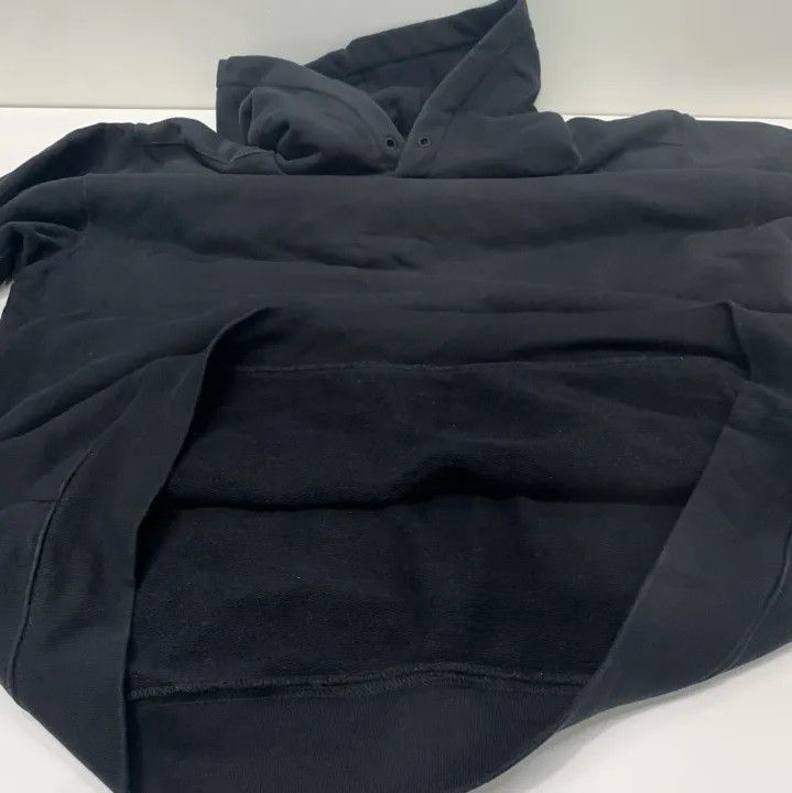 Balenciaga Balenciaga Black Logo Hooded Sweatshirt for Men Size US XL / EU 56 / 4 - 9 Thumbnail