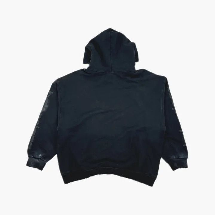 Balenciaga Balenciaga 3B Stencil Hoodie in Black Size US L / EU 52-54 / 3 - 3 Thumbnail