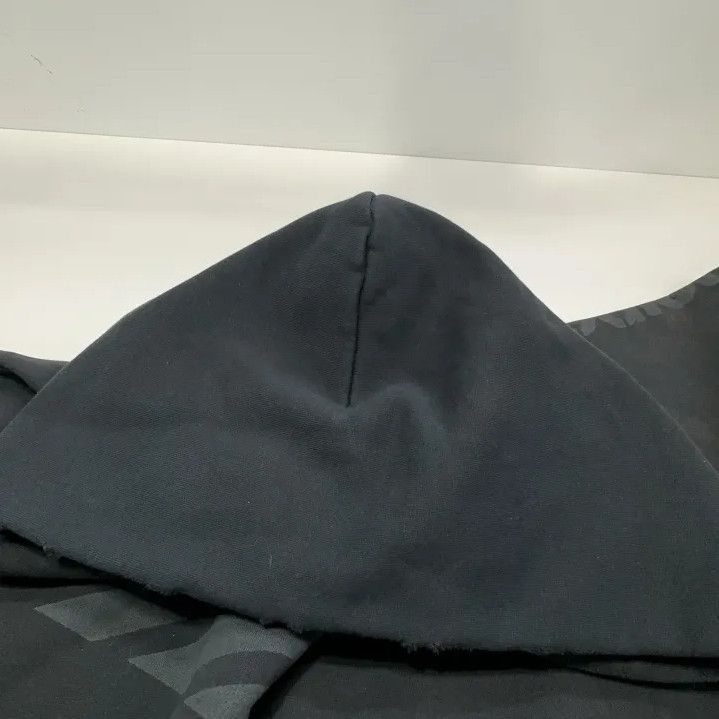 Balenciaga Balenciaga 3B Stencil Hoodie in Black Size US L / EU 52-54 / 3 - 7 Thumbnail