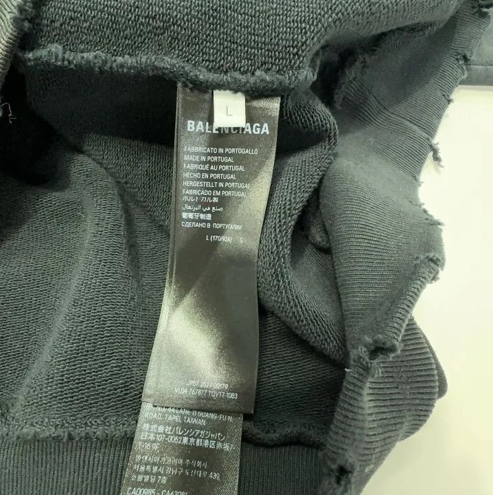 Balenciaga Balenciaga 3B Stencil Hoodie in Black Size US L / EU 52-54 / 3 - 4 Thumbnail