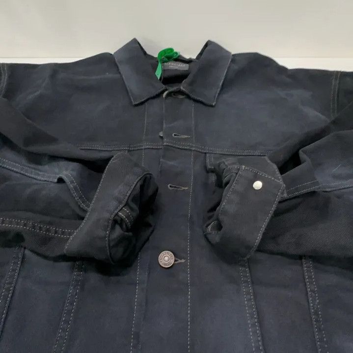 Balenciaga Balenciaga Black Logo Button-Up Jacket Size US S / EU 44-46 / 1 - 12 Thumbnail