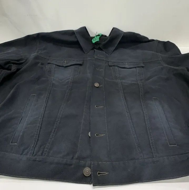Balenciaga Balenciaga Black Logo Button-Up Jacket Size US S / EU 44-46 / 1 - 9 Thumbnail