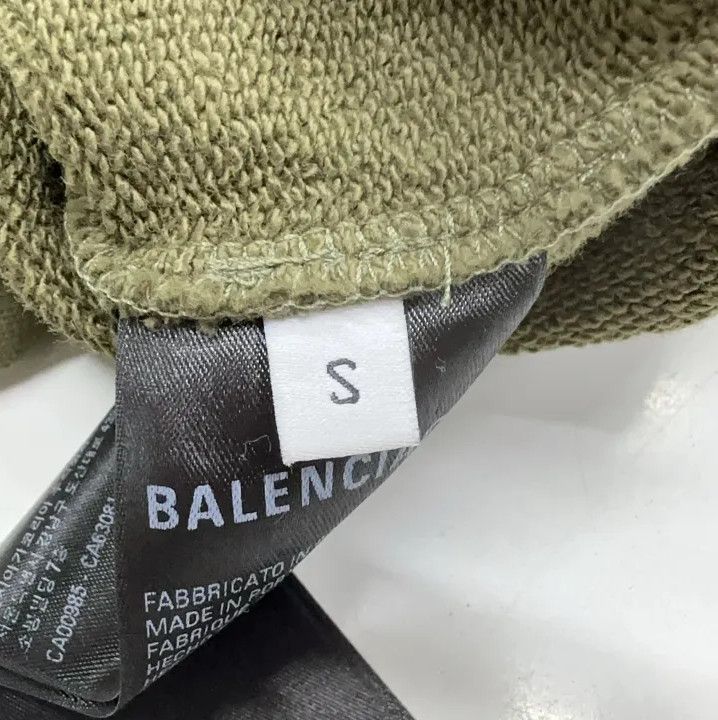 Balenciaga Balenciaga Political Campaign Hoodie in Military Green Size US S / EU 44-46 / 1 - 4 Thumbnail