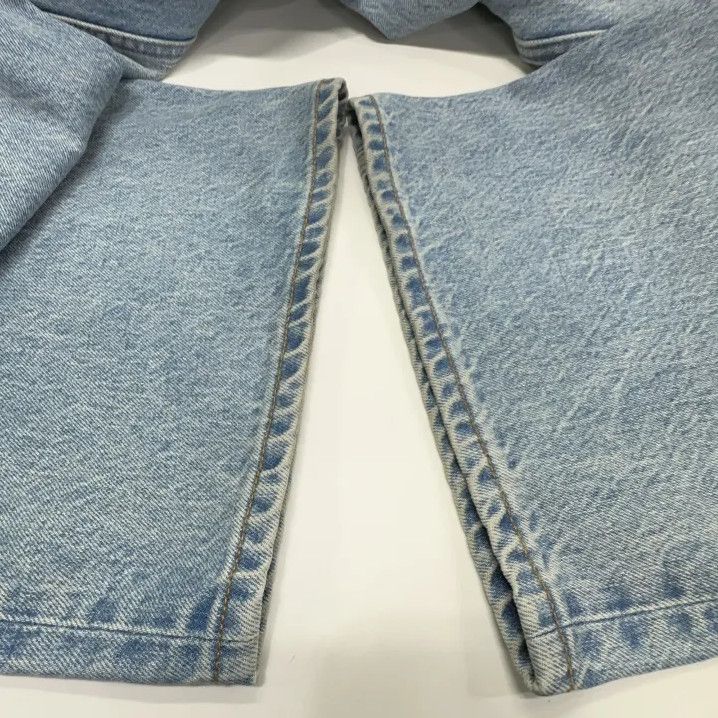Balenciaga Balenciaga SS24 Wash Denim Wide-Leg Pants Size US 27 - 8 Thumbnail