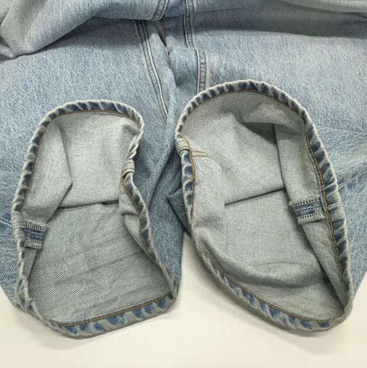 Balenciaga Balenciaga SS24 Wash Denim Wide-Leg Pants Size US 27 - 7 Thumbnail