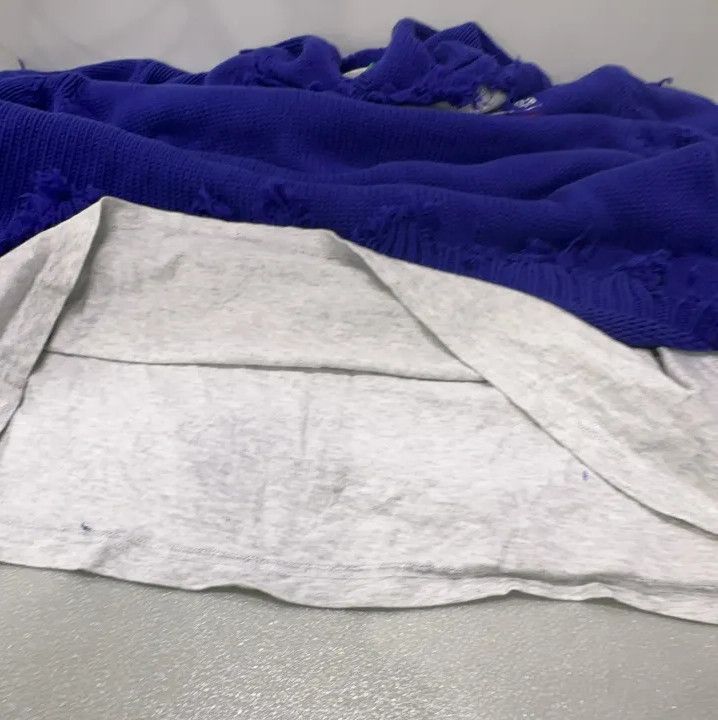 Balenciaga Balenciaga FW21 Classic Logo Hoodie Sweater in Blue Size US XS / EU 42 / 0 - 7 Thumbnail