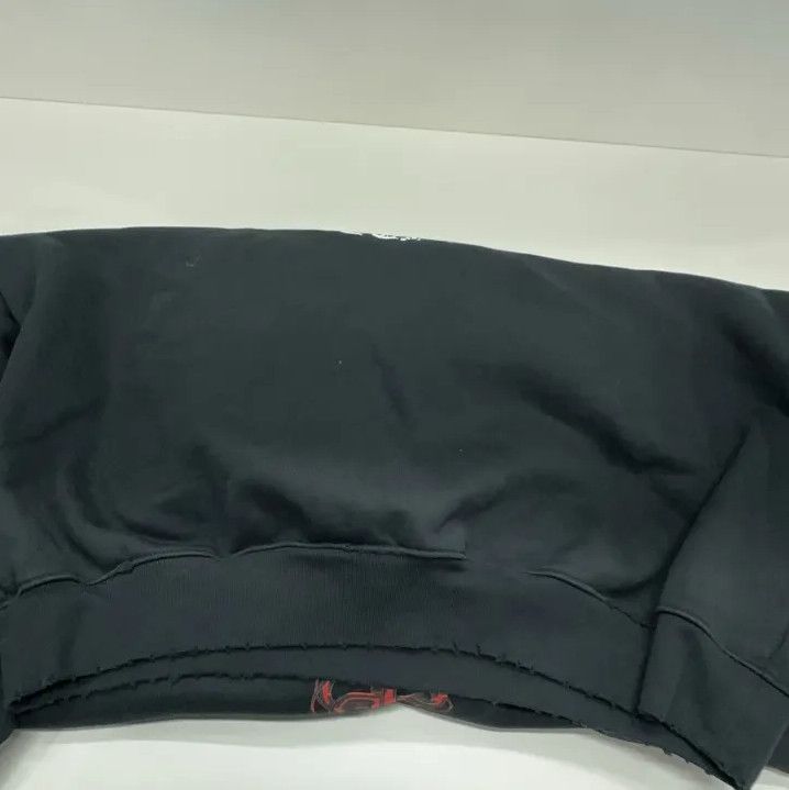 Balenciaga Balenciaga Black Graphic Print Hoodie Size US XS / EU 42 / 0 - 8 Thumbnail