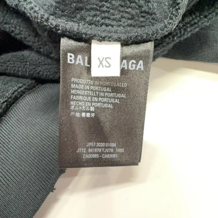 Balenciaga Balenciaga Black Graphic Print Hoodie Size US XS / EU 42 / 0 - 4 Thumbnail