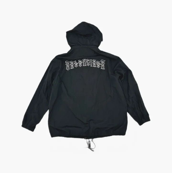 Balenciaga Balenciaga Black Hooded Button-Up Jacket Size US L / EU 52-54 / 3 - 3 Thumbnail