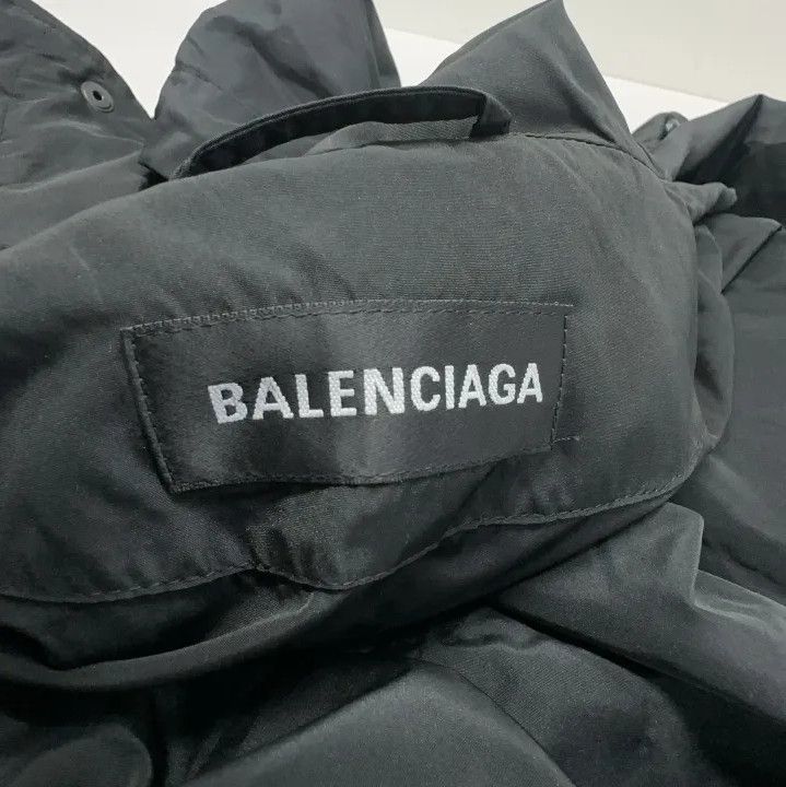 Balenciaga Balenciaga Black Hooded Button-Up Jacket Size US L / EU 52-54 / 3 - 5 Thumbnail
