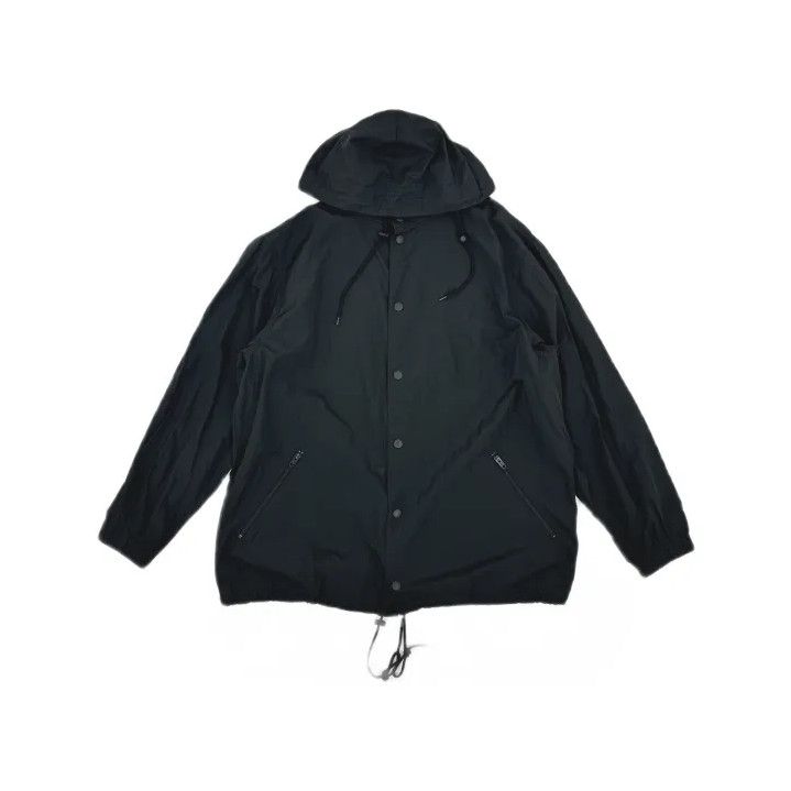 Balenciaga Balenciaga Black Hooded Button-Up Jacket Size US L / EU 52-54 / 3 - 2 Thumbnail