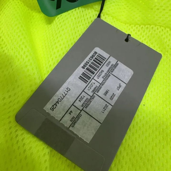 Balenciaga Balenciaga SS21 Neon Yellow Long Sleeve Jacket Size US L / EU 52-54 / 3 - 6 Thumbnail